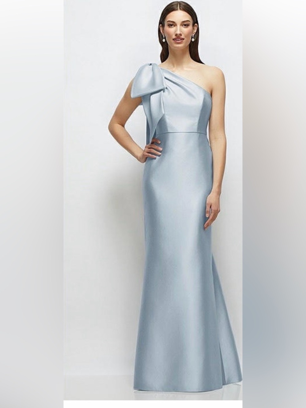 Dressy Group Bridesmaid Dress in Mist